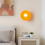 NordicHalo | Væglampe Minimalistisk - LED Glas Disk