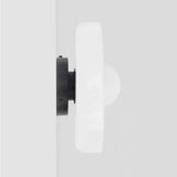 NordicHalo | Væglampe Minimalistisk - LED Glas Disk