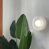 NordicHalo | Væglampe Minimalistisk - LED Glas Disk