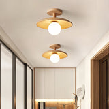 NordicHaven | Loftslampe Skandinavisk - LED Træ Dome