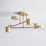 NordicLume | Loftslampe Moderne - Messing Globe LED Sputnik