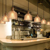 NordicLume | Loftslampe Vintage - Riflet Glas LED