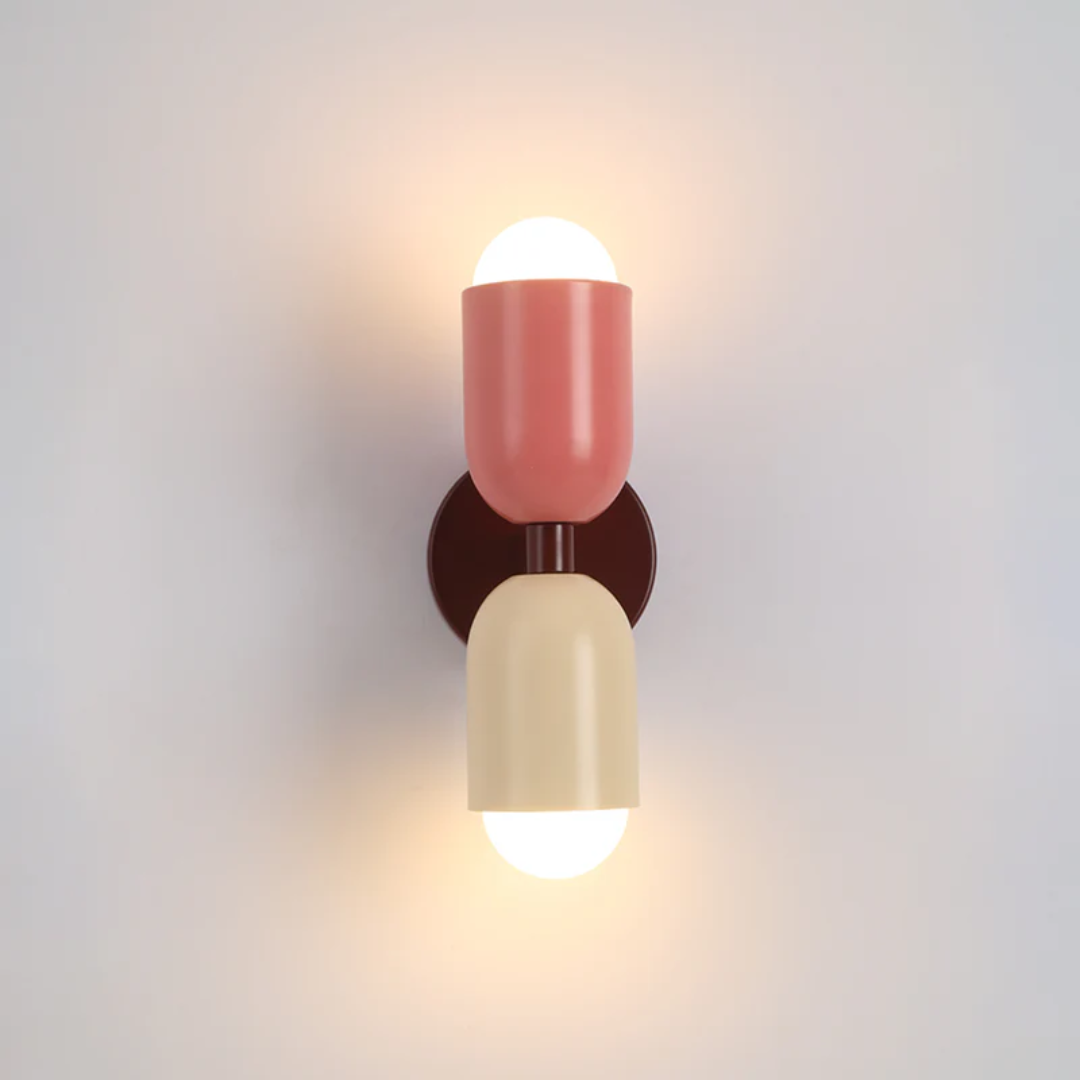 NordicLume | Væglampe Moderne - Dobbelt LED Cylinder
