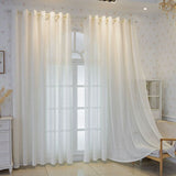 NordicLux | Gardiner Vintage - Broderet Mønster Elegant