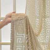 NordicLux | Gardiner Vintage - Broderet Mønster Elegant