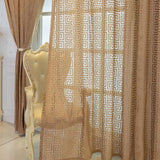 NordicLux | Gardiner Vintage - Broderet Mønster Elegant