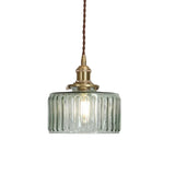 NordicLux | Pendellampe Minimalistisk - Messing Glas Rund 1-lys