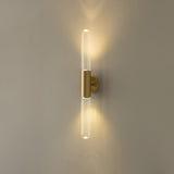 NordicLux | Væglampe Skandinavisk – Glas Messing LED