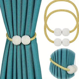 NordicPearl | Gardinbånd Skandinavisk - Magnetisk Perle Design