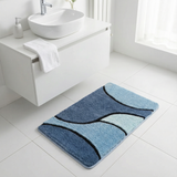 NordicPlush | Bademåtte Moderne - Absorberende Skridsikker Vaskbar