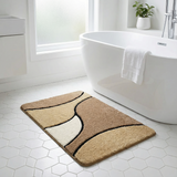 NordicPlush | Bademåtte Moderne - Absorberende Skridsikker Vaskbar
