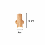 NordicRay | Væglampe Skandinavisk - LED Træ Cylinder