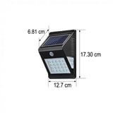 NordicSense | Solcellelampe Moderne - LED Bevægelsessensor