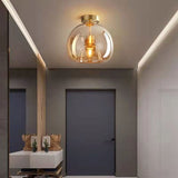 NordicShade | Loftslampe Skandinavisk - Røget Glas LED