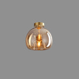 NordicShade | Loftslampe Skandinavisk - Røget Glas LED