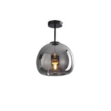 NordicShade | Loftslampe Skandinavisk - Røget Glas LED