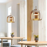 NordicShade | Pendellampe Moderne - Glas Kuppel LED 1-lys