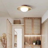 NordicStone | Loftlampe Minimalistisk - Travertin Rund LED 1-lys
