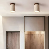 NordicStone | Loftslampe Moderne - Travertin Cylinder LED