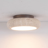 NordicStone | Loftslampe Skandinavisk - LED Travertin Træ