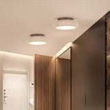 NordicStone | Loftslampe Skandinavisk - Rund LED Travertin