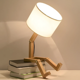 NordicTimber | Bordlampe Skandinavisk - Justerbar LED