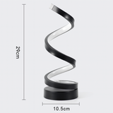 NordicTwist | Bordlampe Moderne - LED Spiral