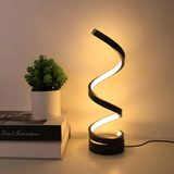 NordicTwist | Bordlampe Moderne - LED Spiral