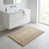 NordicWeave | Bademåtte Minimalistisk - Stribet Vaskbar