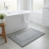 NordicWeave | Bademåtte Minimalistisk - Stribet Vaskbar