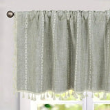 NordicWeave | Gardiner Vintage – Diskret Broderet Vaskbar Linnedlook