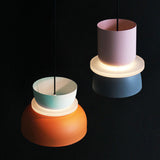 Nordisk Zinklegering Dobbelt-tone Kuppel Pendel Lys LED 1-lys