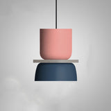 Nordisk Zinklegering Dobbelt-tone Kuppel Pendel Lys LED 1-lys