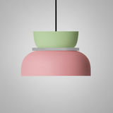Nordisk Zinklegering Dobbelt-tone Kuppel Pendel Lys LED 1-lys