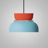Nordisk Zinklegering Dobbelt-tone Kuppel Pendel Lys LED 1-lys