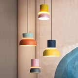 Nordisk Zinklegering Dobbelt-tone Kuppel Pendel Lys LED 1-lys