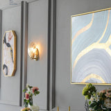 OceanGlow | Væglampe Vintage - Messing LED Glas