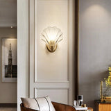 OceanGlow | Væglampe Vintage - Messing LED Glas