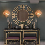 OceanGlow | Væglampe Vintage - Messing LED Glas
