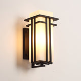 Retro Industriel Jern Glas Udendørs Væglampe LED 1-Lys