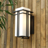 Retro Industriel Jern Glas Udendørs Væglampe LED 1-Lys