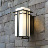 Retro Industriel Jern Glas Udendørs Væglampe LED 1-Lys