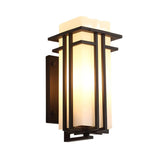 Retro Industriel Jern Glas Udendørs Væglampe LED 1-Lys
