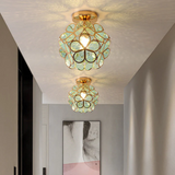 RoséGlow | Loftslampe Vintage - LED Blomsterdesign