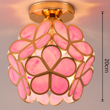 RoséGlow | Loftslampe Vintage - LED Blomsterdesign