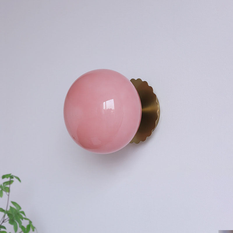 RoséLume | Væglampe Minimalistisk - Glas LED