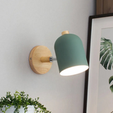 ScandiBeam | Væglampe Skandinavisk - Træ Cylinder LED
