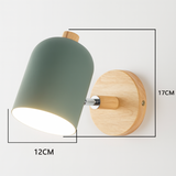 ScandiBeam | Væglampe Skandinavisk - Træ Cylinder LED
