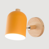 ScandiBeam | Væglampe Skandinavisk - Træ Cylinder LED