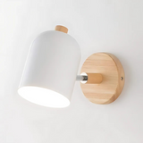 ScandiBeam | Væglampe Skandinavisk - Træ Cylinder LED